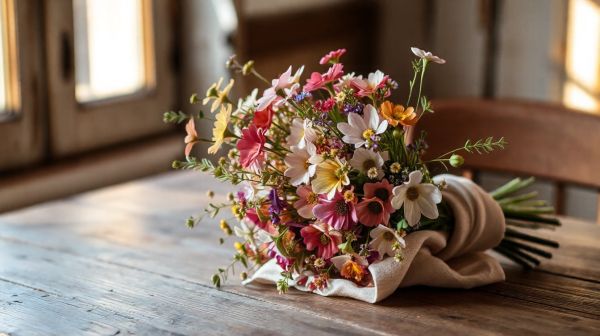 10 idées originales pour créer votre bouquet floral à domicile
