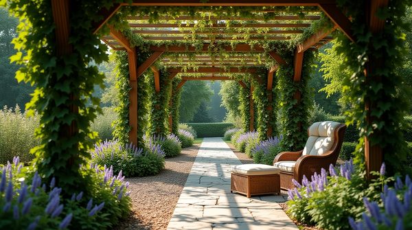 Aménagez votre jardin avec une pergola bioclimatique élégante