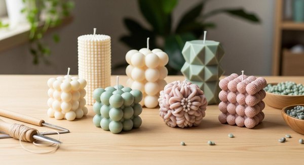 Bougies en perles de cire : la tendance créative, écologique et personnalisable